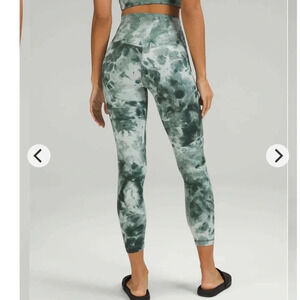 NWOT!! Lululemon - Align High-Rise Pant 25" Diamond Dye Starlight Smoked Spruce